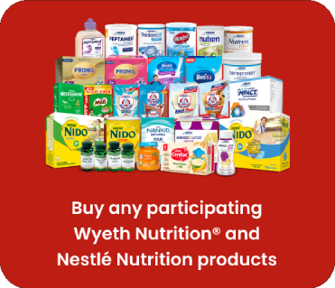 Buy any participating Nestlé products